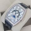 Franck Muller Curvex Moonphase Retrograde 18K White Gold - 3