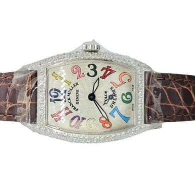 Franck Muller Color Dreams 1750 S6 D White Gold Factory Diamond Unworn