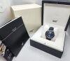 NOS MontBlanc 125565 1858 Geosphere Worldtimer Blue 42mm 2022 Box & Papers - 7