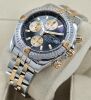 Breitling Chronomat Evolution Steel Yellow Gold Green Dial - 6