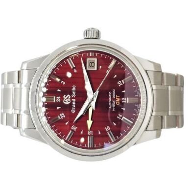 Grand Seiko Elegance Red Mechanical Hi-Beat GMT SBGJ273