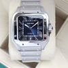 Cartier Santos Large Blue Dial WSSA0030 - 3