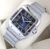 Cartier Santos Large Blue Dial WSSA0030 - 4