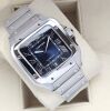 Cartier Santos Large Blue Dial WSSA0030 - 5