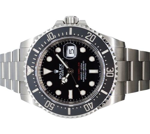 Rolex 126600 Sea-Dweller Single Red 43mm 2021 Box & Papers