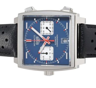 Tag Heuer CAW211P Monaco Calibre 11 39mm ~2015s