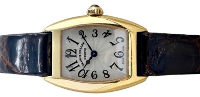 Franck Muller Curvex Petit 18K Yellow Gold