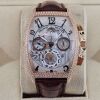 Franck Muller Cintree Curvex Grande Date Factory Diamond Set - 2