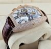 Franck Muller Cintree Curvex Grande Date Factory Diamond Set - 5