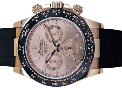 Rolex Daytona 116515LN Sundust Baguette Dial 2021