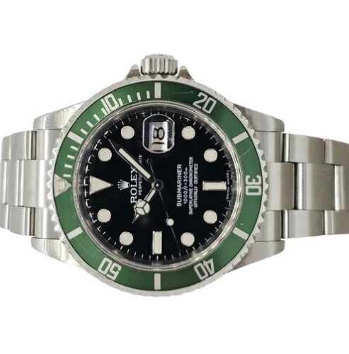 Rolex Submariner Date 16610LV Kermit B&P (2006)