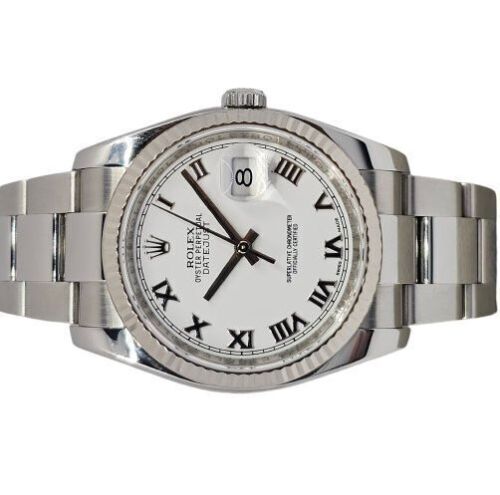 Rolex Datejust 36 116234 White Dial (2015)