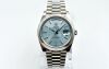 Rolex Daydate Platinium Ice Blue Motif Dial, 40mm, 2021 - 2