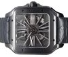 Cartier WHSA0009 Santos Large Skeleton 39.7mm