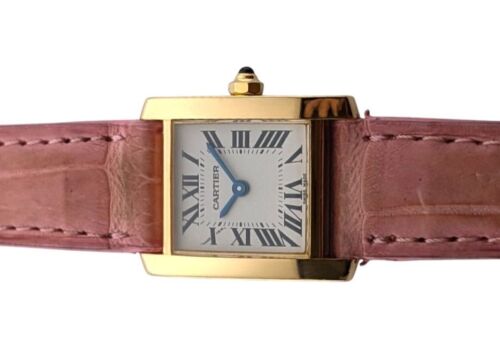 Cartier 2385 18k Gold Tank Fran&ccedil;aise ~2000s