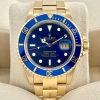 Rolex Submariner Date Blue Ref 16618LB 2024 ROLEX SERVICE - 4