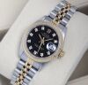 Rolex Lady-Datejust 26 Black Diamond Dial 69173 - 3