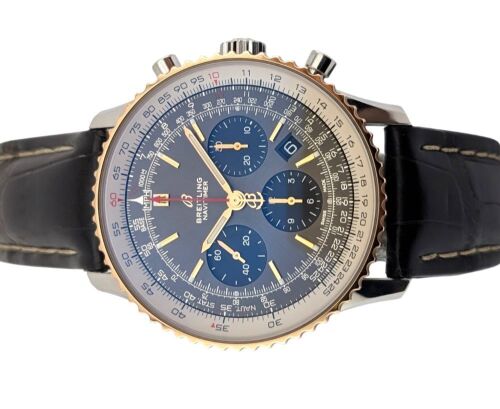 Breitling UB0121 Navitimer 1 B01 Two Tone 43mm 2021 Box & Papers