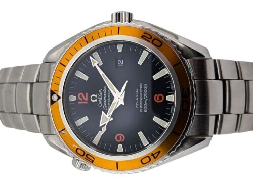 Omega 2208.50 Seamaster Planet Ocean 45mm 2007 Box & Papers