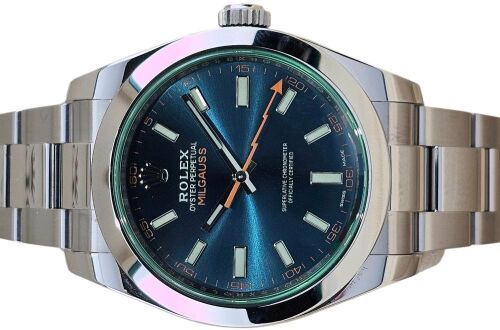 Rolex Milgauss 116400GV Z Blue (2019)