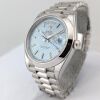 Rolex 228206 Day-Date 40 Platinum Ice Blue Motif 40mm 2021 Box & Papers - 5