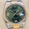 Rolex Datejust 36 Olive Green Diamond Dial - 2