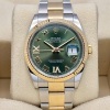 Rolex Datejust 36 Olive Green Diamond Dial - 4