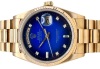 Rolex Day-Date 36 Blue Vingette Diamond Dial 1988