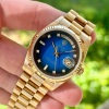 Rolex Day-Date 36 Blue Vingette Diamond Dial 1988 - 7