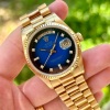 Rolex Day-Date 36 Blue Vingette Diamond Dial 1988 - 8