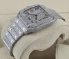 Cartier Santos Large Aftermarket Natural Diamonds 2024 - 4