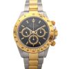 Rolex 16523 Daytona Zenith Two Tone Black 40mm 1999 A Serial - 2