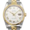 Rolex Datejust Two Tone Pyramid dial 36mm 1989 L serial - 2