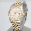 Rolex Datejust Two Tone Pyramid dial 36mm 1989 L serial - 4