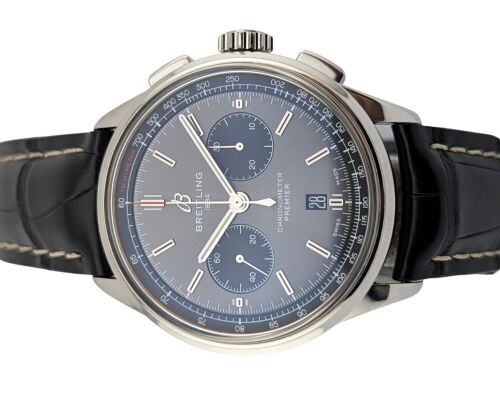 Breitling AB0118 Premier B01 Chronograph Grey 42mm 2019 Box & Papers