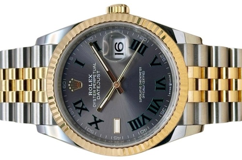 Rolex Datejust 36 18K Yellow Gold Wimbledon 2024