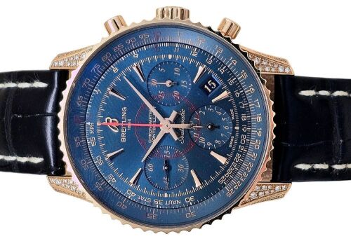 Breitling Montbrilliant Rose Gold Factory Diamond