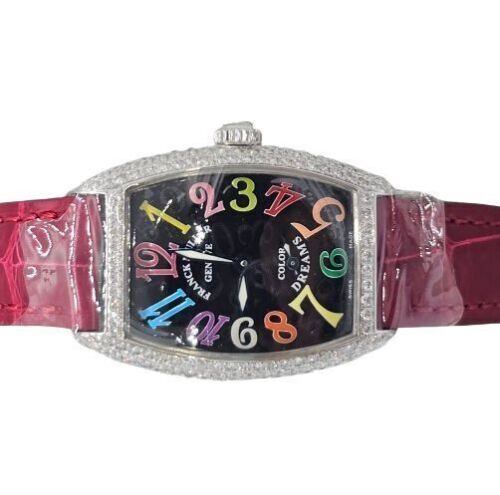 Franck Muller Color Dreams 1750 S6 D White Gold Factory Diamond Unworn