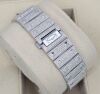Cartier Santos Large Aftermarket Diamonds 2024 Pave Dial - 5