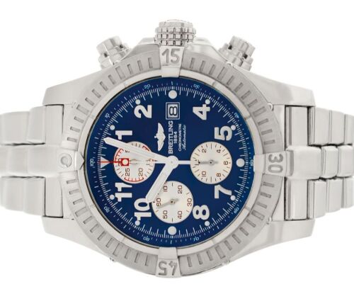 Breitling A13370 Super Avenger Blue Dial 48mm 2006 With Box