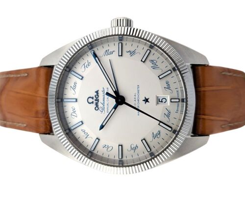Omega 130.33.41.22.02.001 Constellation Globemaster Annual Calendar 41mm ~2020 Box & Cards