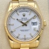 Rolex Day-Date 36 White Stick 18K Yellow Gold Ref 118238 - 2