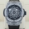 Hublot Big Bang Unico Titanium Pave Sang Bleu 45MM - 3