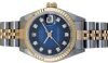 Rolex Lady-Datejust 26MM Blue Vignette Diamond Dial (1989)