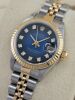 Rolex Lady-Datejust 26MM Blue Vignette Diamond Dial (1989) - 3