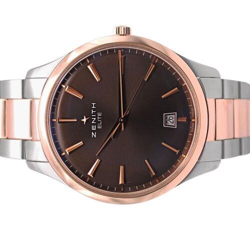 Zenith 51.2020.670 Captain Central Second Two Tone 40mm 2015 Box & Papers