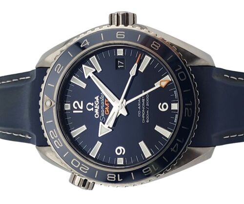 Omega 232.92.44.22.03.001 Seamaster Planet Ocean GMT Titanium 43mm ~2015