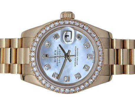 Rolex Lady-Datejust 179138 Factory Diamond Bezel and Dial