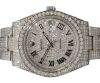 Rolex Datejust 41 Aftermarket Diamonds Oyster Bracelet Roman Dial