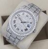 Rolex Datejust 41 Aftermarket Diamonds Oyster Bracelet Roman Dial - 2